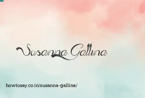 Susanna Gallina