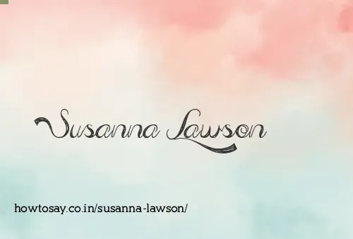 Susanna Lawson