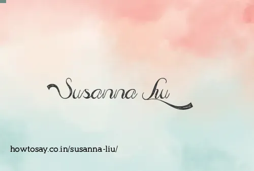 Susanna Liu
