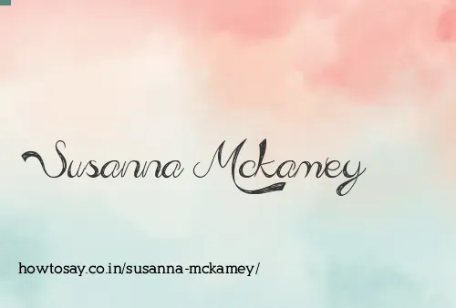 Susanna Mckamey