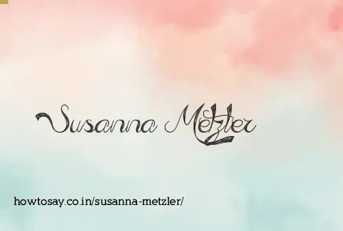 Susanna Metzler