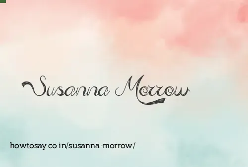 Susanna Morrow