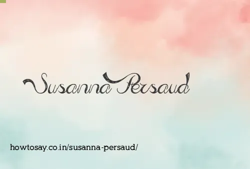 Susanna Persaud