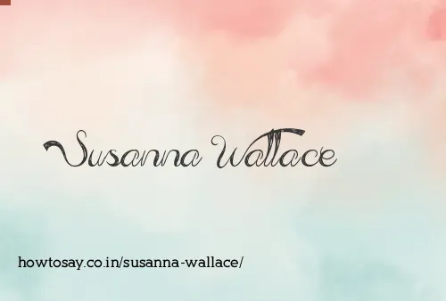 Susanna Wallace