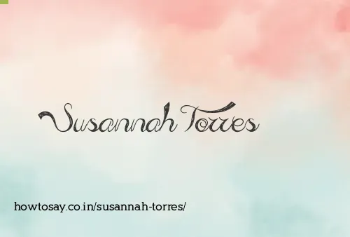 Susannah Torres