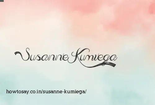 Susanne Kumiega