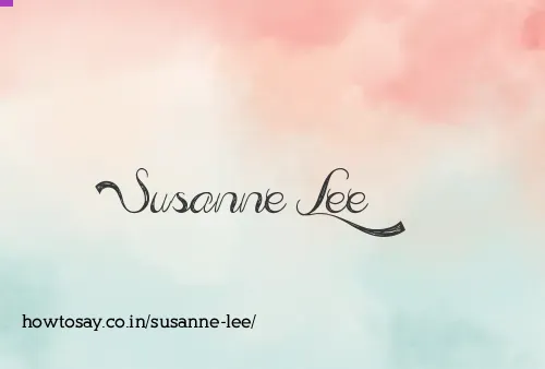 Susanne Lee