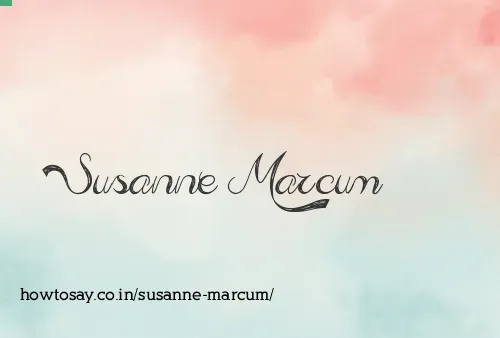 Susanne Marcum