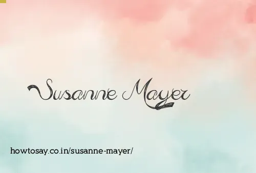 Susanne Mayer