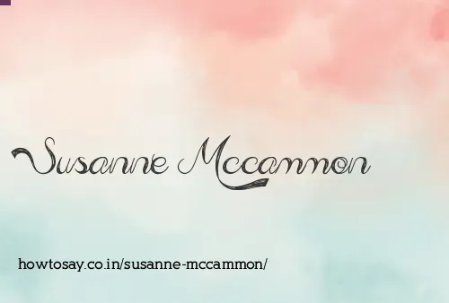 Susanne Mccammon