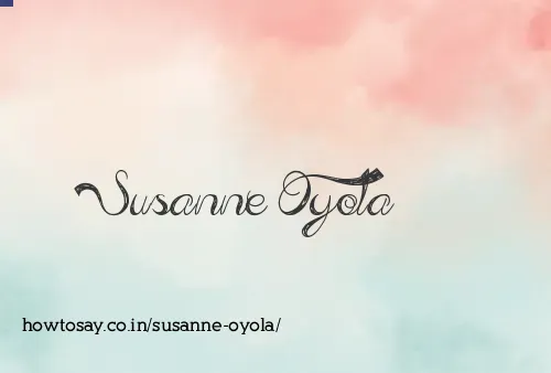 Susanne Oyola