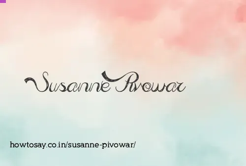Susanne Pivowar