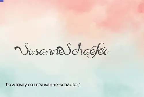 Susanne Schaefer