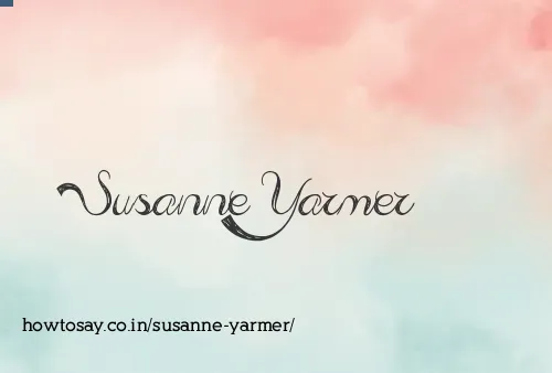 Susanne Yarmer
