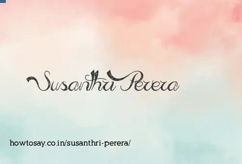 Susanthri Perera