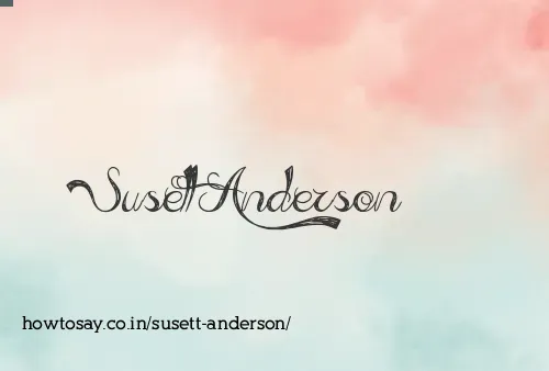 Susett Anderson