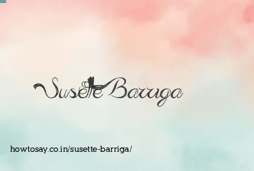 Susette Barriga