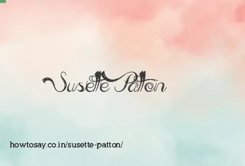 Susette Patton