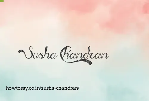 Susha Chandran