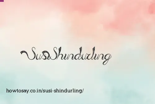 Susi Shindurling