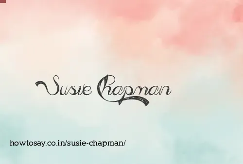 Susie Chapman