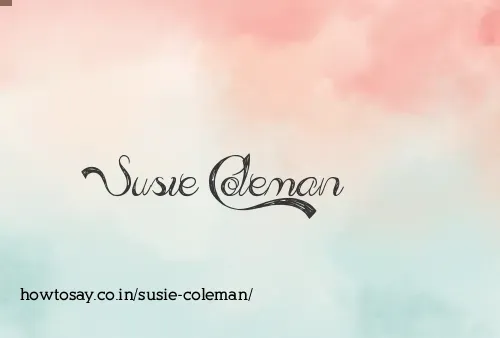 Susie Coleman