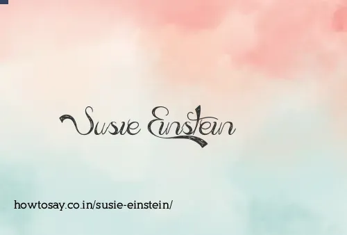 Susie Einstein