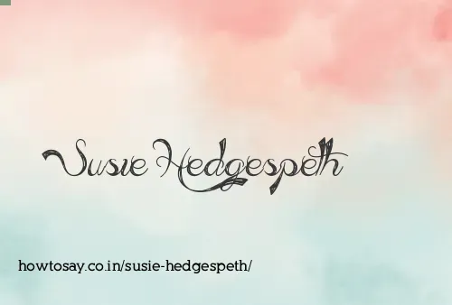 Susie Hedgespeth