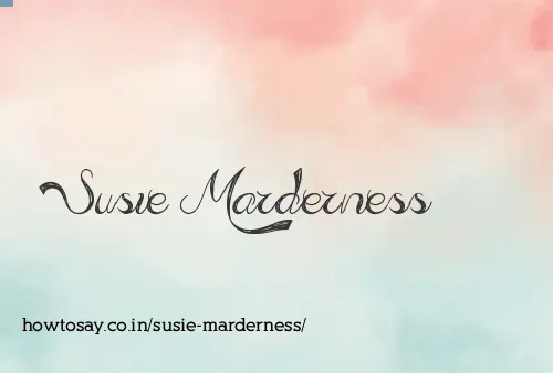 Susie Marderness