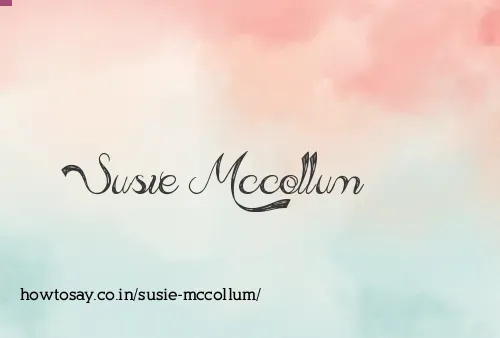 Susie Mccollum