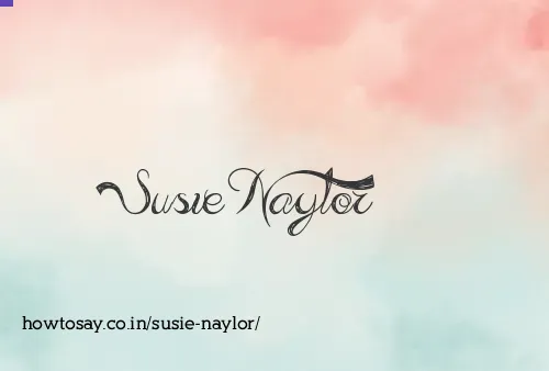 Susie Naylor