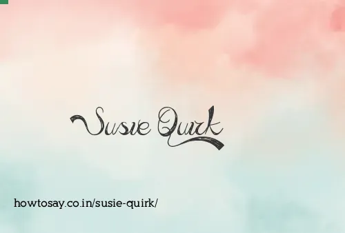 Susie Quirk
