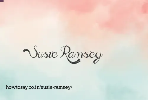 Susie Ramsey