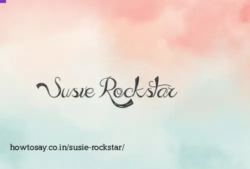 Susie Rockstar