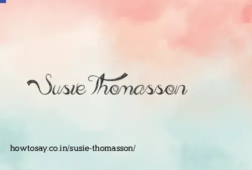 Susie Thomasson