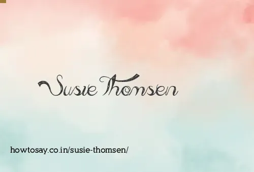 Susie Thomsen