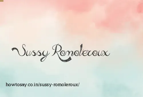 Sussy Romoleroux