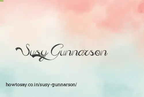 Susy Gunnarson