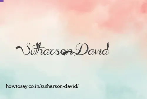 Sutharson David