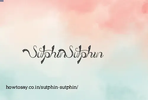 Sutphin Sutphin