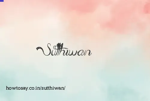 Sutthiwan