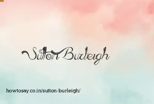 Sutton Burleigh