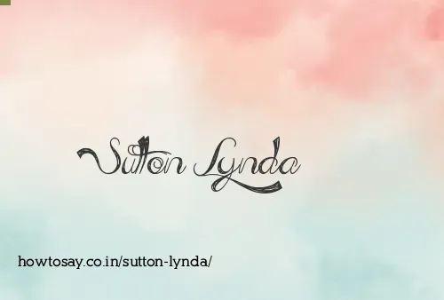Sutton Lynda