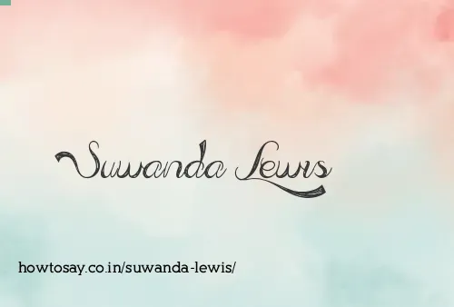Suwanda Lewis