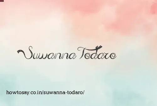 Suwanna Todaro