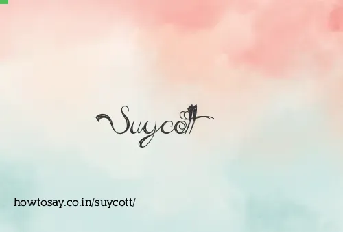 Suycott