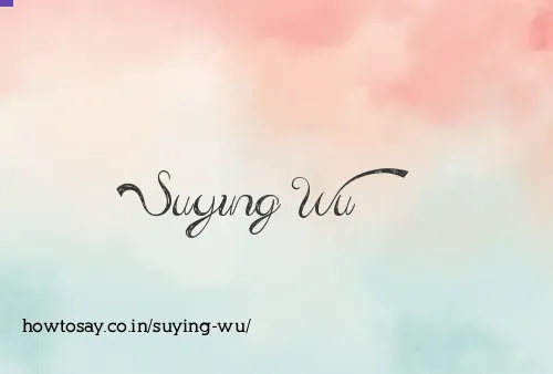 Suying Wu