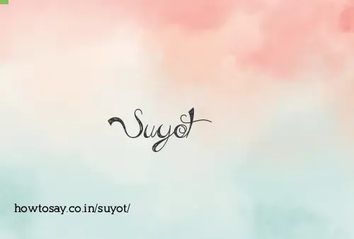 Suyot