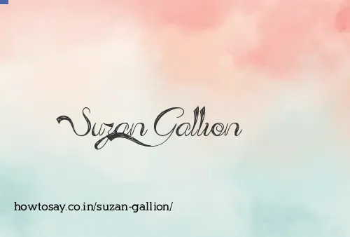 Suzan Gallion
