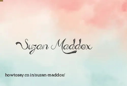Suzan Maddox